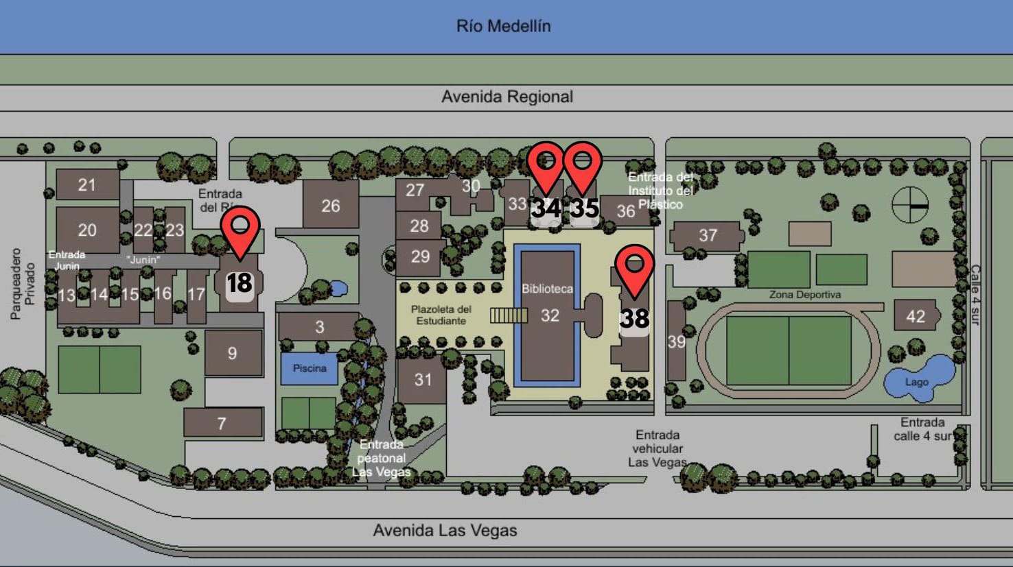 Event Location Map